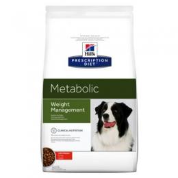 Hill's Prescription Diet Metabolic Gewichtsmanagement Trockenfutter für Hunde mit Huhn - Sparpaket: 2 x 12 kg