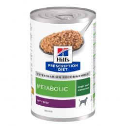 Hill's Prescription Diet Metabolic mit Rind - 12 x 370 g