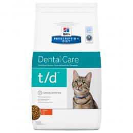 Hill's Prescription Diet t/d Dental Care Trockenfutter für Katzen mit Huhn - 1,5 kg