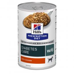 Hill's Prescription Diet w/d Diabetes Care mit Huhn - 24 x 370 g