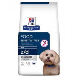 Hill's Prescription Diet z/d Food Sensitivities Mini Trockenfutter für Hunde - Sparpaket: 2 x 6 kg