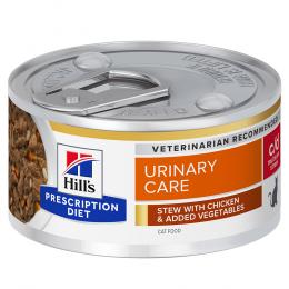 Hill's Prescription Diet zum Sonderpreis! - c/d Multicare Stress Urinary Care mit Huhn 96 x 82 g