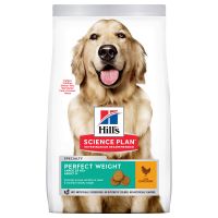 Hill's Science Plan Adult 1+ Perfect Weight Large mit Huhn - Sparpaket: 2 x 12 kg