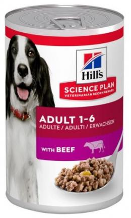 Hill's Science Plan Adult Nassmahlzeit Mit Rindfleisch 370 Gr