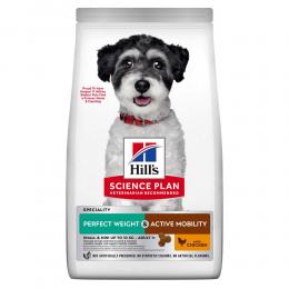 Hill's Science Plan Adult Perfect Weight & Active Mobility Small & Mini mit Huhn - Sparpaket: 2 x 6 kg