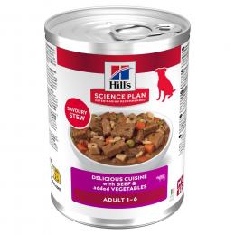 Hill's Science Plan Adult Stew - mit Rind (12 x 363 g)