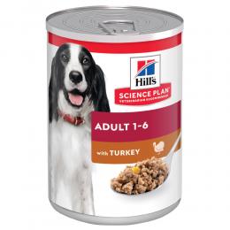Angebot für Hill's Science Plan Adult  - Truthahn (12 x 370 g) - Kategorie Hund / Hundefutter nass / Hill’s Science Plan / Adult.  Lieferzeit: 1-2 Tage -  jetzt kaufen.