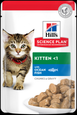 Hill's Science Plan Feline Kitten Multipack Huhn Und Blauer Fisch 85