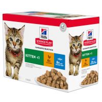 Angebot für Hill's Science Plan Kitten  - Sparpaket: Fischauswahl (24 x 85 g) - Kategorie Katze / Katzenfutter nass / Hill’s Science Plan / Kitten.  Lieferzeit: 1-2 Tage -  jetzt kaufen.