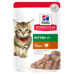 Hill's Science Plan Kitten  - Sparpaket: Truthahn (24 x 85 g)