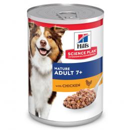 Hill's Science Plan Mature Adult 7+ - mit Huhn & Rind (24 x 370 g)