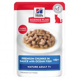 Angebot für Hill's Science Plan Mature Adult 7+ - Seefisch (12 x 85 g) - Kategorie Katzenfutter & Zubehör / Katzenfutter nass / Hill’s Science Plan / Senior.  Lieferzeit: 1-2 Tage -  jetzt kaufen.