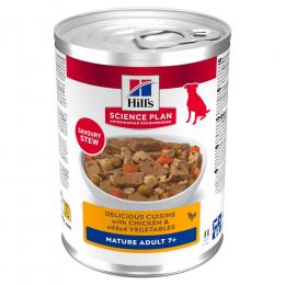 Hill's Science Plan Mature Adult Ragout mit Huhn & Gemüse - 48 x 363 g