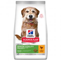 Hill's Science Plan Mature Adult Senior Vitality 7+ Small & Mini mit Huhn - Sparpaket: 2 x 6 kg