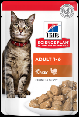 Hill's Science Plan Pouche Adult Mit Der Türkei 85 Gr