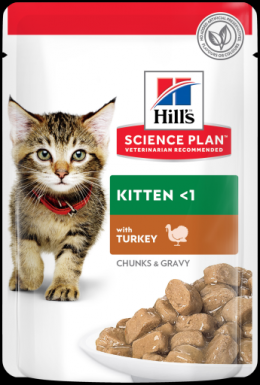 Hill's Science Plan Pouche Kitten Mit Der Türkei 85 Gr