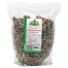 Hugro Papageienfutter mit Früchten und Blüten - 2,8 kg