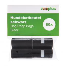 Hundekotbeutel schwarz - 8 Rollen à 20 Beutel (160 Beutel)