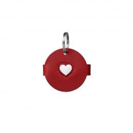 Hunter Anhänger Hundemarke Love rot Groß - 4,8cm