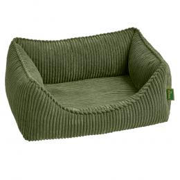 Hunter Ergonomisches Hundesofa Corbie - L 80 x B 60 cm, grün