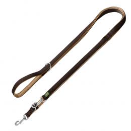 HUNTER Führleine Neopren, braun/karamell - 200 cm lang, 15 mm breit