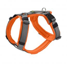 Hunter Geschirr Maldon Up orange/grau M