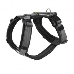 Hunter Geschirr Maldon Up schwarz/grau 34-49/XS
