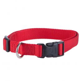 HUNTER Halsband Ecco Sport Vario Basic, rot - Größe S: 30 - 45 cm Halsumfang, 15 mm breit