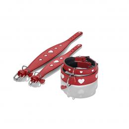 Hunter Halsband Love rot/schwarz 75/XL