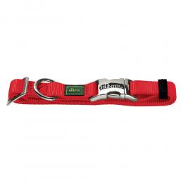 HUNTER Halsband Vario Basic Alu-Strong, rot - Größe L: 40 - 55 cm Halsumfang