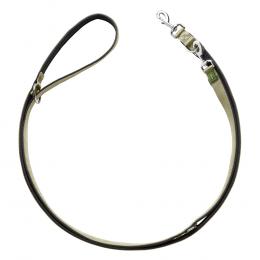 HUNTER Neopren Führleine, olive/schwarz - 200 cm lang, 10 mm breit