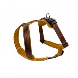 Hunter Neopren Geschirr dunkelbraun/karamell XL