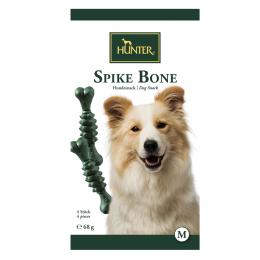 HUNTER Spike Bone Kausnack - Sparpaket: 12 x 68 g (48 Stück)