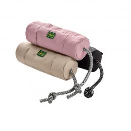 Hunter trainings Dummy mit Seil altrosa