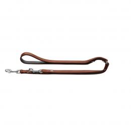 Hunter verstellbare Leine Canadian Up cognac/schwarz 15/200