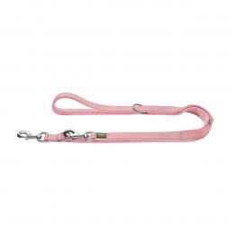 Hunter verstellbare Leine Divo Up rosa 15/200