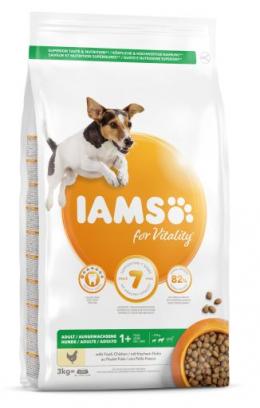 Iams Adult Light Pro Active Klein / Mittel Reich An Hühnchen 3 Kg