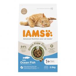 IAMS Advanced Nutrition Grain Free mit Seefisch - Sparpaket: 2 x 2,5 kg