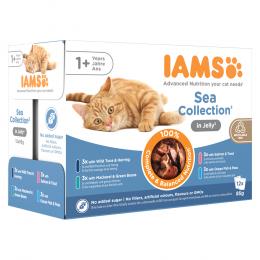 IAMS Delights Adult Sea Mix - 48 x 85 g in Gelee