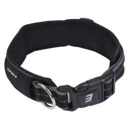 Icepeak Pet Halsband Highway Soft, schwarz - Größe L: 40 - 60 cm Halsumfang, 30 mm breit