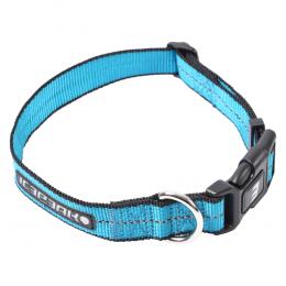 Icepeak Pet® Highway Basic Halsband, aqua - Größe M: 30-50 cm Halsumfang, 25 mm breit