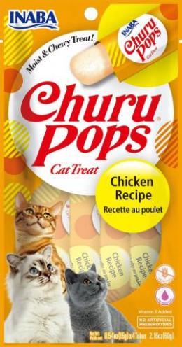 Inaba Churu Pops Hähnchen Rezept 4X15 Gr