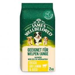 James Wellbeloved Puppy Junior Dog Hypoallergenic Lamm & Reis - 2 kg