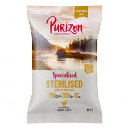 Jetzt probieren: Purizon - getreidefrei - Trockenfutter: Sterilised Adult Lachs mit Huhn - 100 g