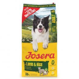 Josera Adult Lamm & Reis - 12,5 + 2,5 kg