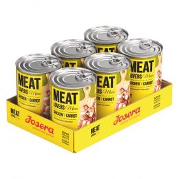 Josera Meatlovers Menü 6 x 400 g - Huhn & Karotte (altes Design)