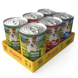 Josera Meatlovers Menü 6 x 400 g - Mixpaket (3 Sorten)