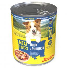 Josera Meatlovers Menü 6 x 800 g - Ente & Kürbis (neues Design)