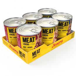 Josera Meatlovers Menü 6 x 800 g - Mix (3 Sorten, altes Design)