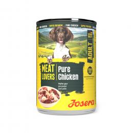Josera Meatlovers Pure 6 x 400 g - Huhn (neues Design)